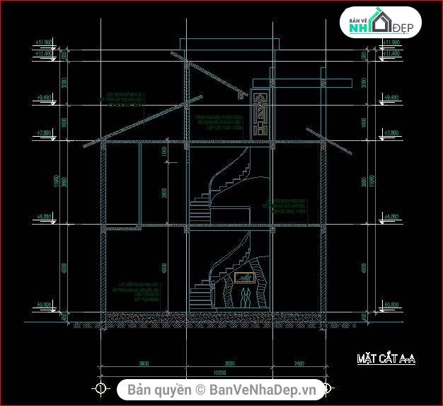 Biệt thự 10.2x8.7m,kiến trúc biệt thự,mẫu nhà 2 tầng,nhà 2 tầng mái lệch