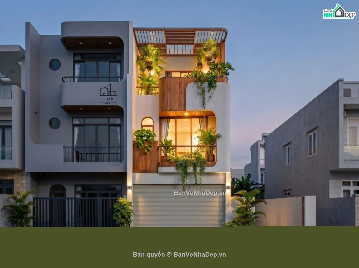 Hồ sơ thiết kế,Bản vẽ thiết kế,Nhà phố 3 tầng hiện đại,Nhà phố hiện đại,Nhà phố 3 tầng,Nhà phố 3 tầng 5x20m