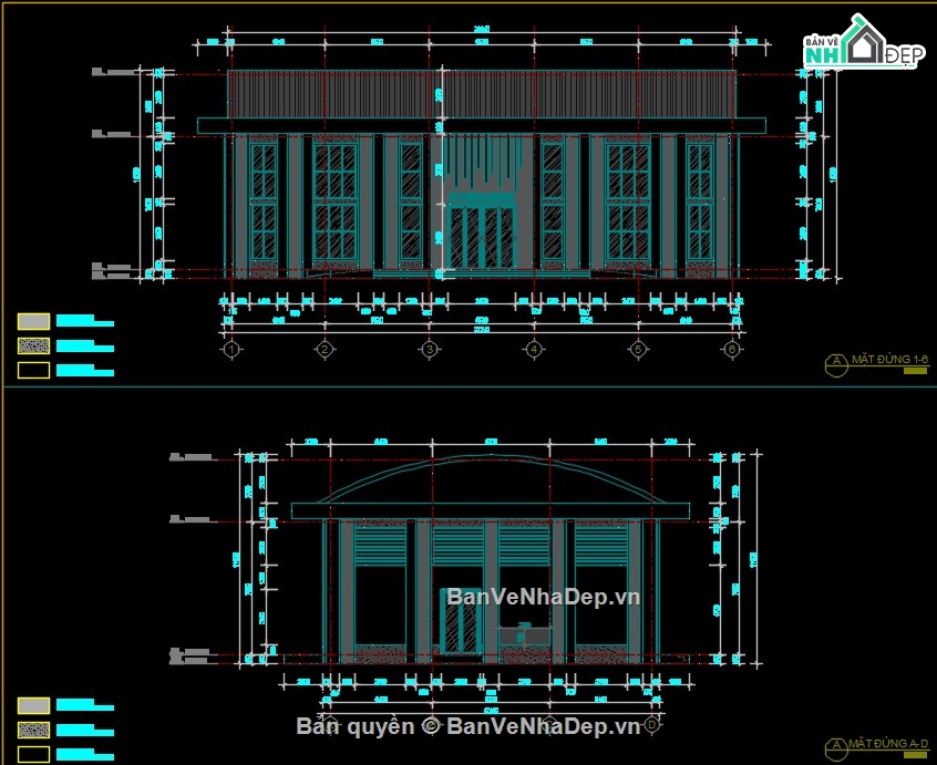thiết kế trường mầm non,bản vẽ cad trường liên cấp,bản vẽ cad trường tiểu học