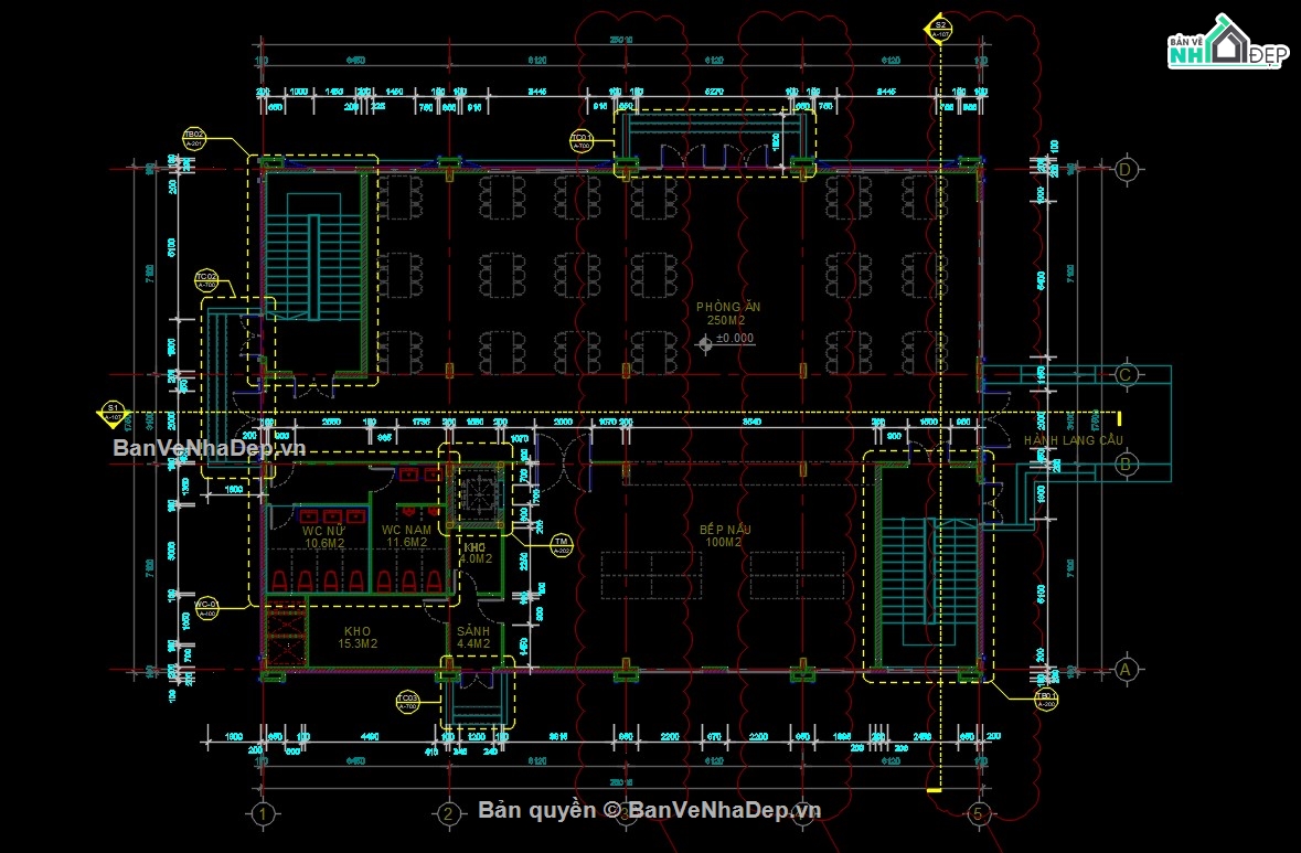 thiết kế trường mầm non,bản vẽ cad trường liên cấp,bản vẽ cad trường tiểu học