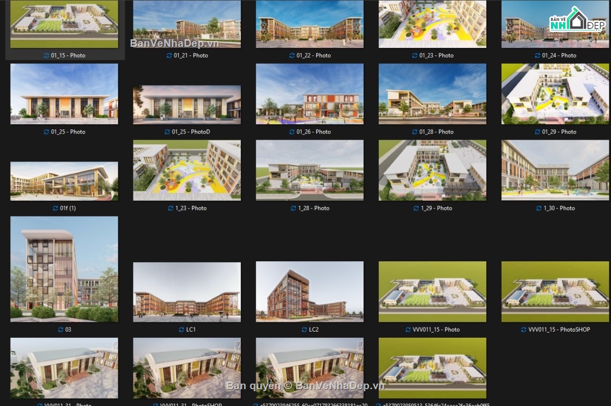 thiết kế trường mầm non,bản vẽ cad trường liên cấp,bản vẽ cad trường tiểu học