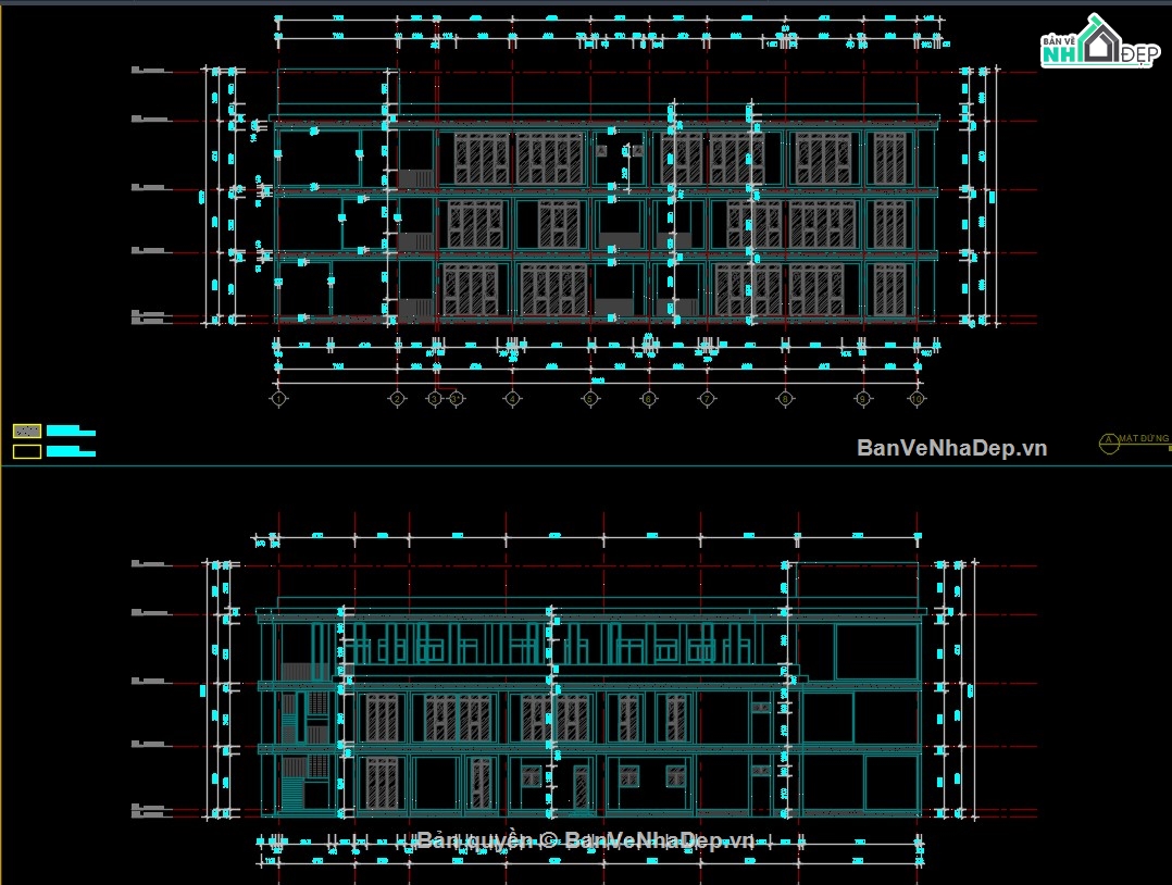 thiết kế trường mầm non,bản vẽ cad trường liên cấp,bản vẽ cad trường tiểu học
