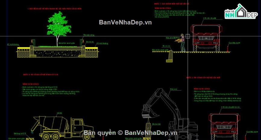 thi công trạm thu phí,trạm thu phí,file cad trạm thu phí