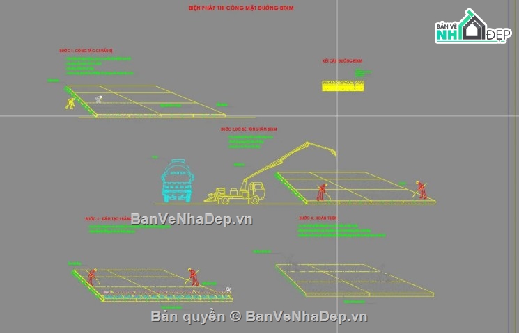 thi công trạm thu phí,trạm thu phí,file cad trạm thu phí