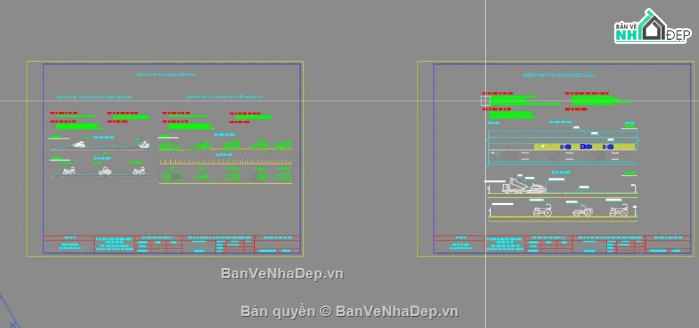 thi công trạm thu phí,trạm thu phí,file cad trạm thu phí