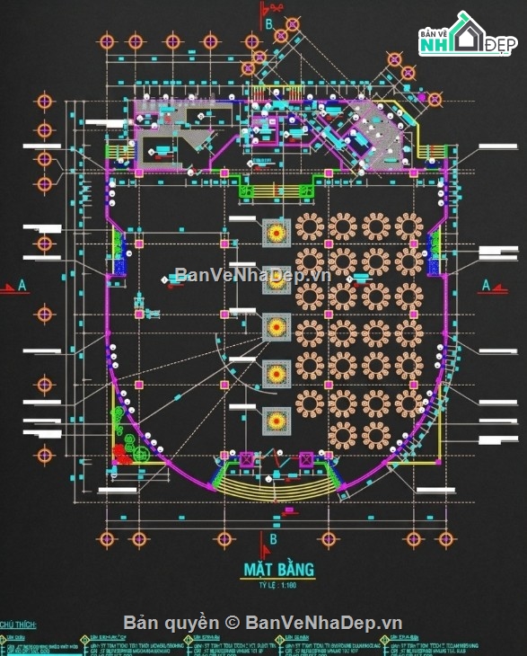 quán cafe,quán cafe file cad,bản vẽ quán cafe