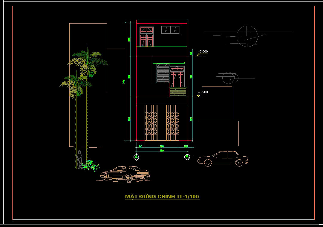 #Hồ sơ thiết kế,#Bản vẽ thiết kế,#Nhà phố 2 tầng hiện đại,#Nhà phố hiện đại,#Nhà phố 2 tầng,#Nhà phố 2 tầng 4.5mx18m