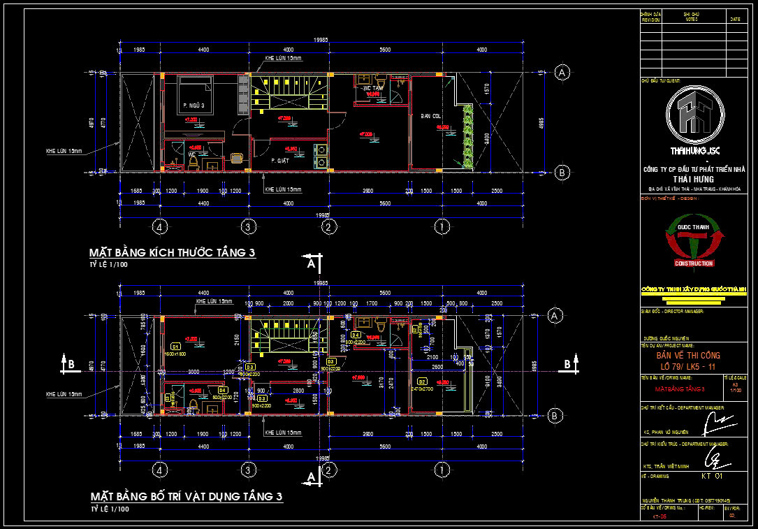 Hồ sơ thiết kế,#Bản vẽ thiết kế,Nhà phố 3 tầng hiện đại,Nhà phố hiện đại,#Nhà phố 3 tầng,#Nhà phố 3 tầng 5mx20m