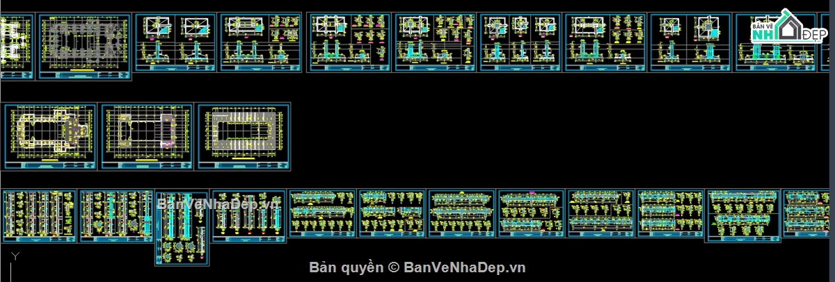 hội trường,nhà truyền thống,thư viện,bản vẽ hội trường 2 tầng,hồ sơ thiết kế hội trường đẹp,hội trường cơ quan
