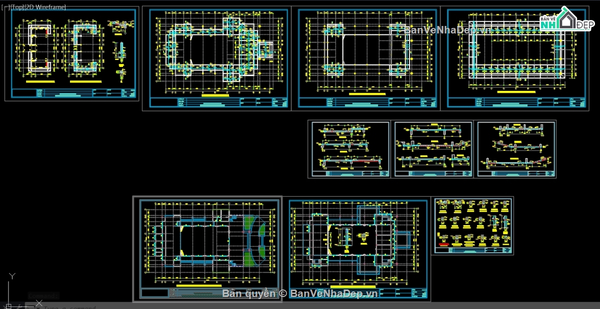hội trường,nhà truyền thống,thư viện,bản vẽ hội trường 2 tầng,hồ sơ thiết kế hội trường đẹp,hội trường cơ quan