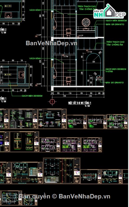 nhà phố 2 tầng 1 tum,file cad nhà phố 2 tầng 1 tum,bản vẽ nhà phố