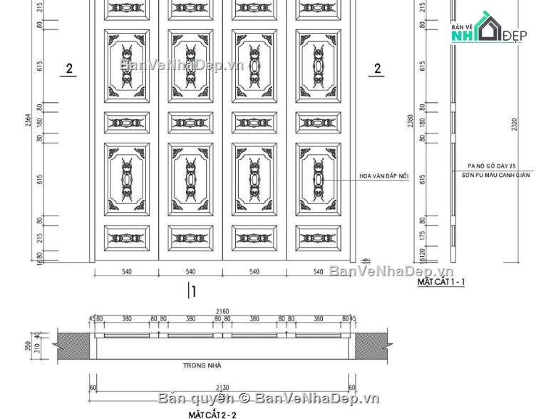 nhà thờ họ 5 gian,file cad nhà thờ họ 5 gian,nhà thờ họ 5 gina file cad