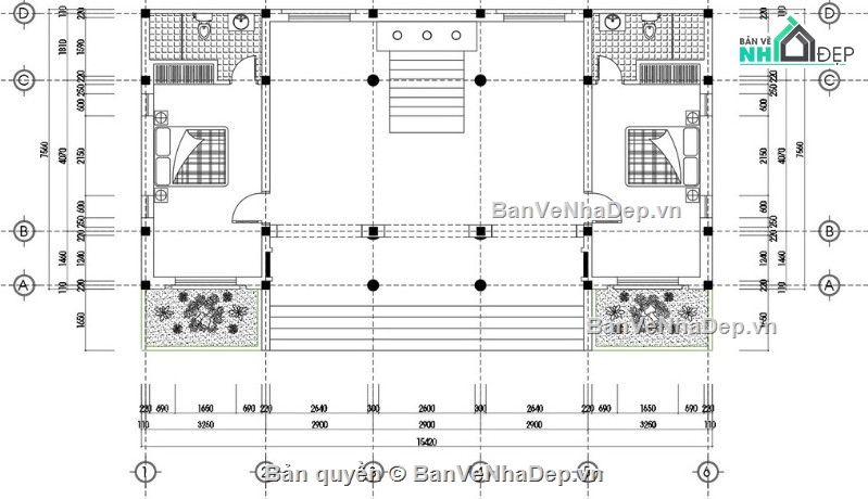 nhà thờ họ 5 gian,file cad nhà thờ họ 5 gian,nhà thờ họ 5 gina file cad