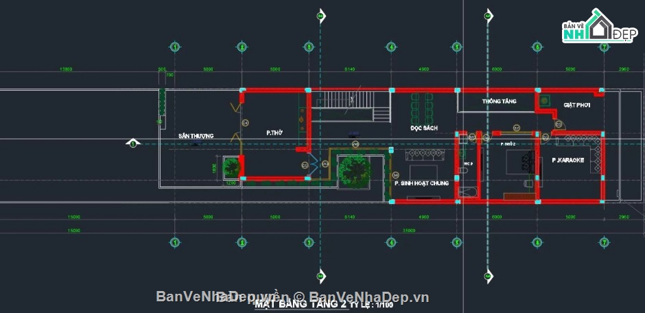 biệt thự vườn,file cad biệt thự vườn,biệt thự vườn file cad