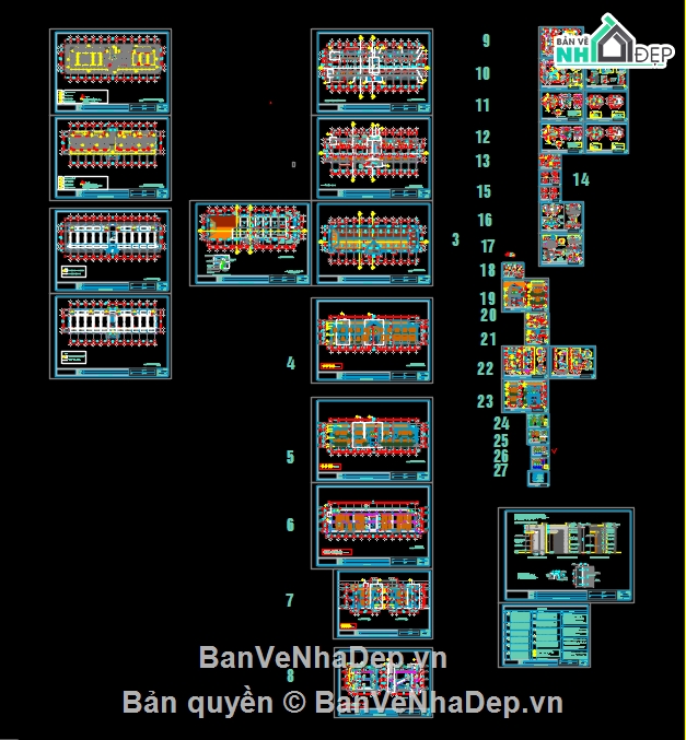 trụ sở cơ quan 2 tầng,trụ sở làm việc 2 tầng,nhà làm việc 2 tầng,nhà làm việc 11 gian,văn phòng cơ quan,hồ sơ thiết kế trụ sở