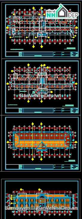 trụ sở cơ quan 2 tầng,trụ sở làm việc 2 tầng,nhà làm việc 2 tầng,nhà làm việc 11 gian,văn phòng cơ quan,hồ sơ thiết kế trụ sở