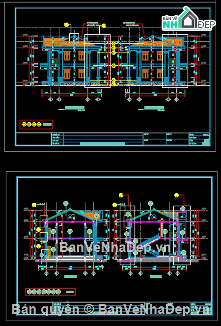 trụ sở cơ quan 2 tầng,trụ sở làm việc 2 tầng,nhà làm việc 2 tầng,nhà làm việc 11 gian,văn phòng cơ quan,hồ sơ thiết kế trụ sở