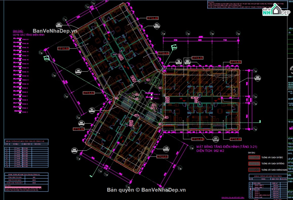 thiết kế chung cư,bản vẽ chung cư,chung cư cao cấp,hồ sơ thiết kế chung cư