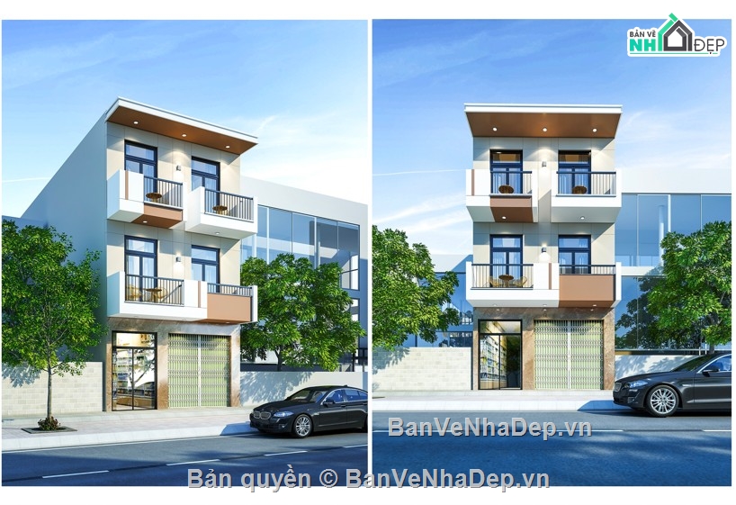 nhà phố 3 tầng,nhà 3 tầng,cad nhà phố 3 tầng,autocad nhà phố 3 tầng
