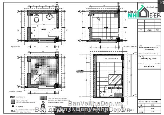 biệt thự 3 tầng,file cad biệt thự 3 tầng,biệt thự 3 tầng song lập,biệt thự 3 tầng file cad