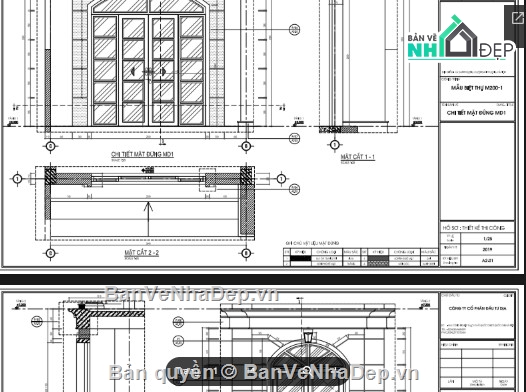 biệt thự 3 tầng,file cad biệt thự 3 tầng,biệt thự 3 tầng song lập,biệt thự 3 tầng file cad