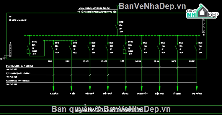 Bản vẽ điện nước nhà phố 3 tầng,điện nước nhà phố,bản vẽ me nhà phố,ME nha phố,full hồ sơ điện nước nhà phố