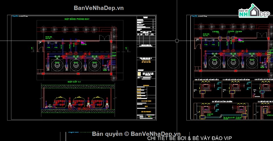 bể bơi 4 mùa,file cad bể bơi 4 mùa,bể bơi 4 mùa vip