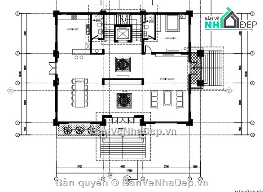 biệt thự 3 tầng,Hồ sơ thiết kế,kiến trúc 3 tầng