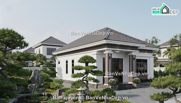 kiến trúc biệt thự,bản vẽ biệt thự,thiết kế kiến trúc