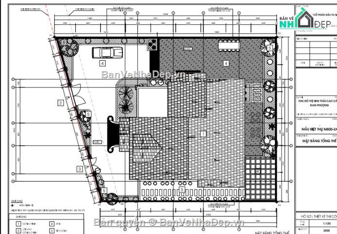 hồ sơ biệt thự,biệt thự 3 tầng,kiến trúc biệt thự