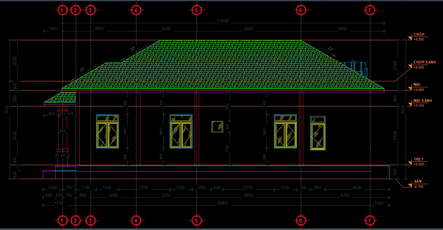 #Hồ sơ thiết kế,#Bản vẽ thiết kế,#Nhà 1 tầng mái nhật,#Biệt thự 1 tầng mái nhật,#Nhà mái nhật,#Biệt thự mái nhật