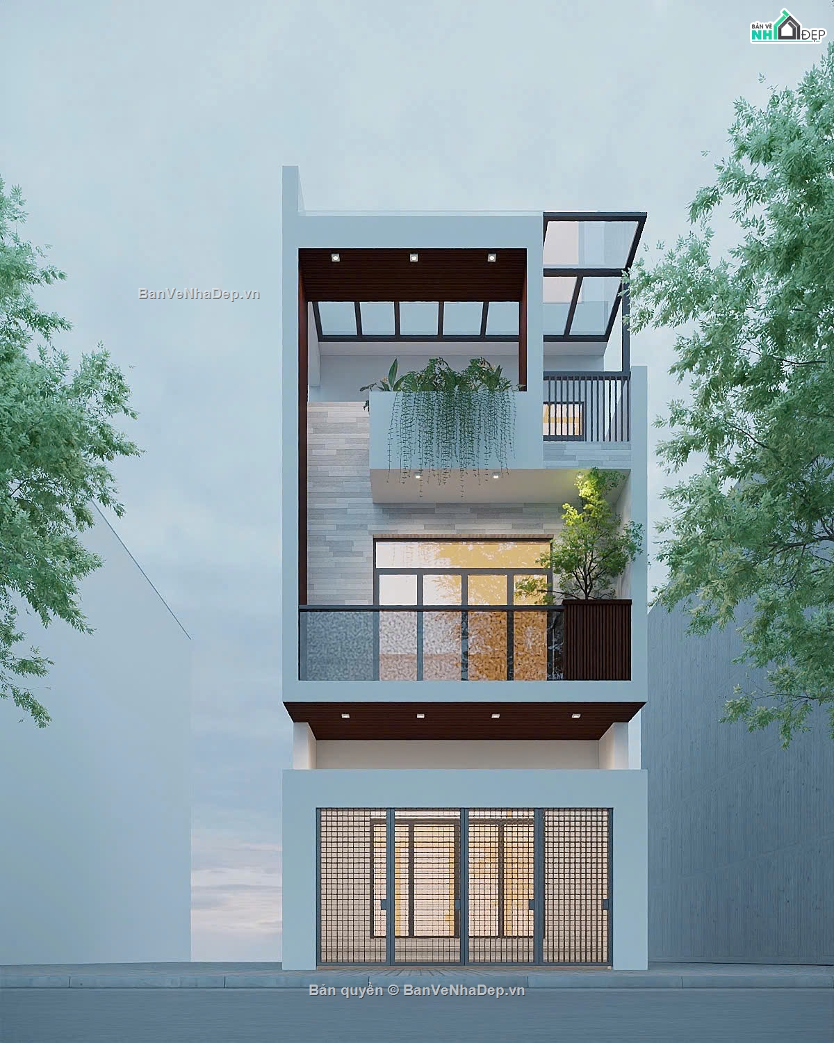 Hồ sơ thiết kế,#Bản vẽ thiết kế,Nhà phố 3 tầng hiện đại,Nhà phố hiện đại,#Nhà phố 3 tầng,#Nhà phố 3 tầng 5mx16m