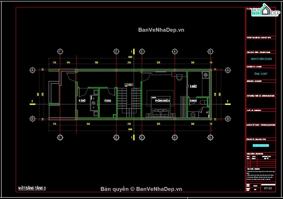 Hồ sơ thiết kế,#Bản vẽ thiết kế,Nhà phố 3 tầng hiện đại,Nhà phố hiện đại,#Nhà phố 3 tầng,#Nhà phố 3 tầng 5mx16m