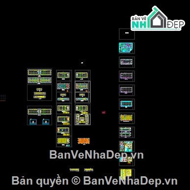 nhà tập bắn,nhà tập bắn file cad,thiết kế nhà tập bắn