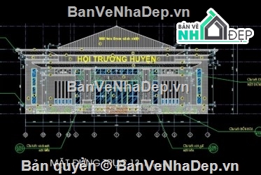 nhà văn hóa,file cad nhà văn hóa,nhà văn hóa file cad