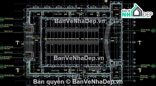 nhà văn hóa,file cad nhà văn hóa,nhà văn hóa file cad