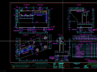 Bản vẽ mố cầu chéo góc,Bản vẽ mố cầu hình chữ U góc xiên,Bản vẽ mố chữ U lệch góc