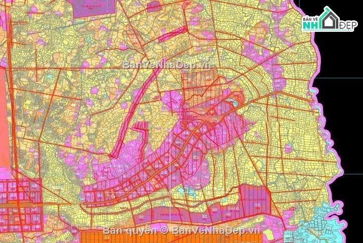 Bản vẽ quy hoạch,quy hoạch,quy hoạch sử dụng đất