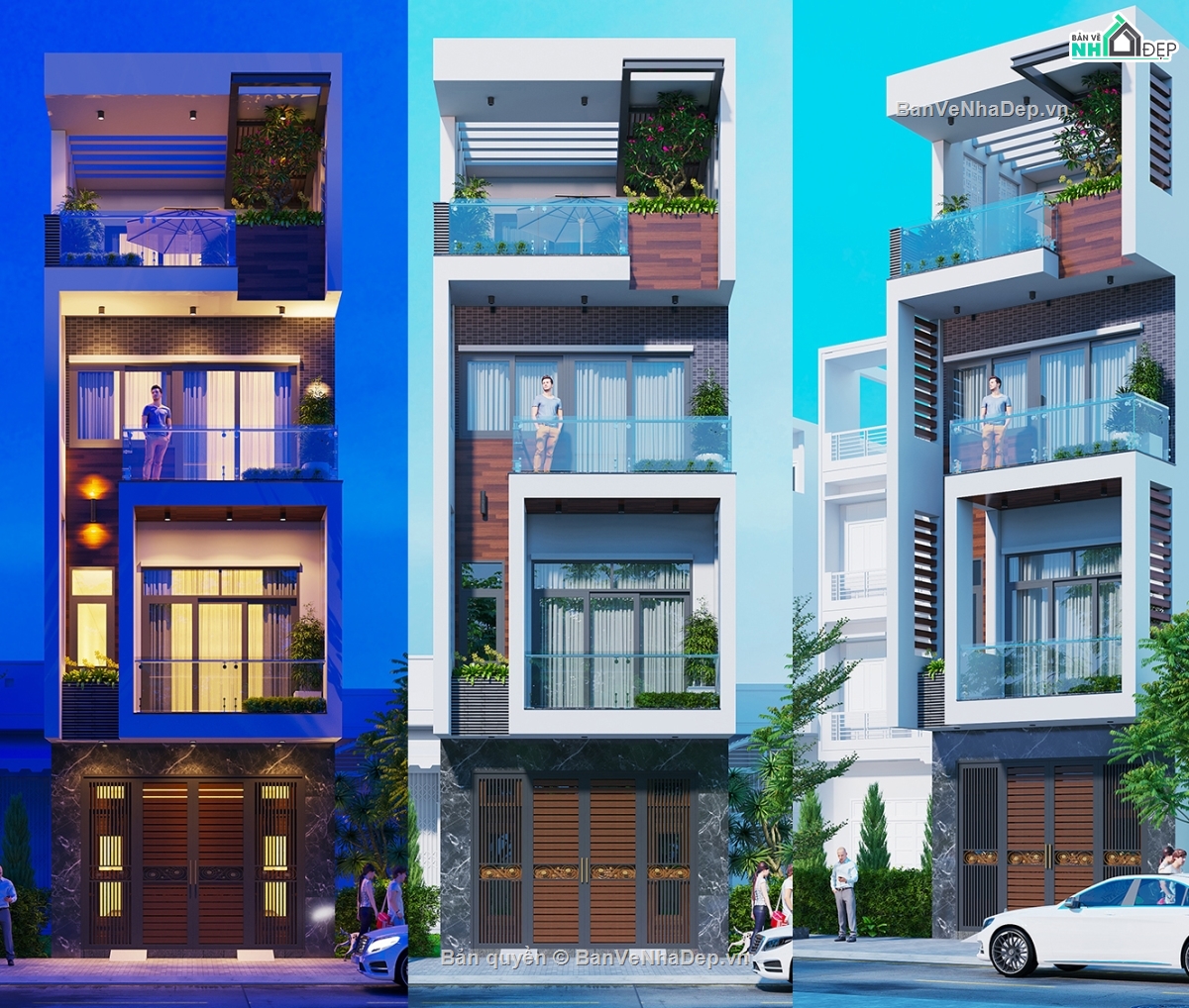 nhà phố 4 tầng,thiết kế nhà phố,mặt bằng nhà phố 5x18m,kiến trúc nhà phố 4 tầng