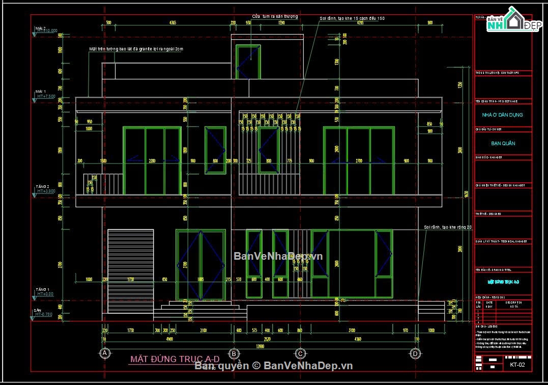 Hồ sơ thiết kế,Bản vẽ thiết kế,Biệt thự 2 tầng hiện đại,Biệt thự hiện đại,Biệt thự 2 tầng,Biệt thự 2 tầng 12x10m
