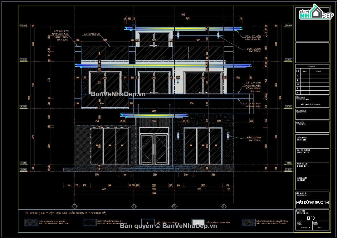 Hồ sơ thiết kế,Bản vẽ thiết kế,Biệt thự 2 tầng hiện đại,Biệt thự hiện đại,Biệt thự 2 tầng,Biệt thự 2 tầng 15x20m