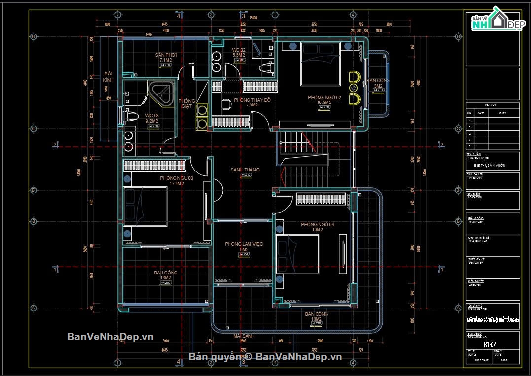 Hồ sơ thiết kế,Bản vẽ thiết kế,Biệt thự 2 tầng hiện đại,Biệt thự hiện đại,Biệt thự 2 tầng,Biệt thự 2 tầng 15x20m