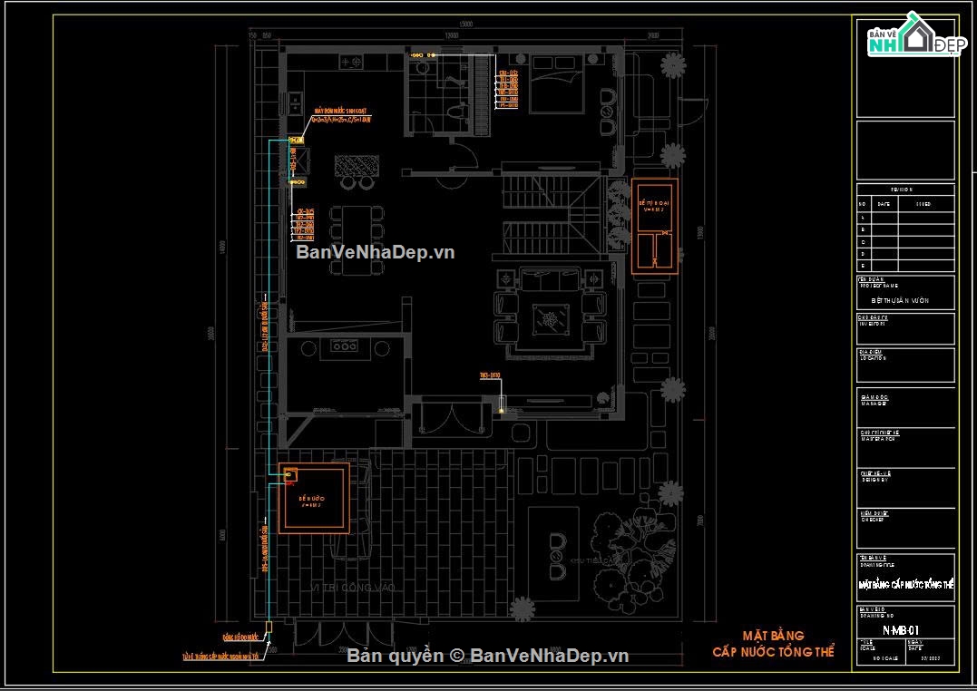 Hồ sơ thiết kế,Bản vẽ thiết kế,Biệt thự 2 tầng hiện đại,Biệt thự hiện đại,Biệt thự 2 tầng,Biệt thự 2 tầng 15x20m