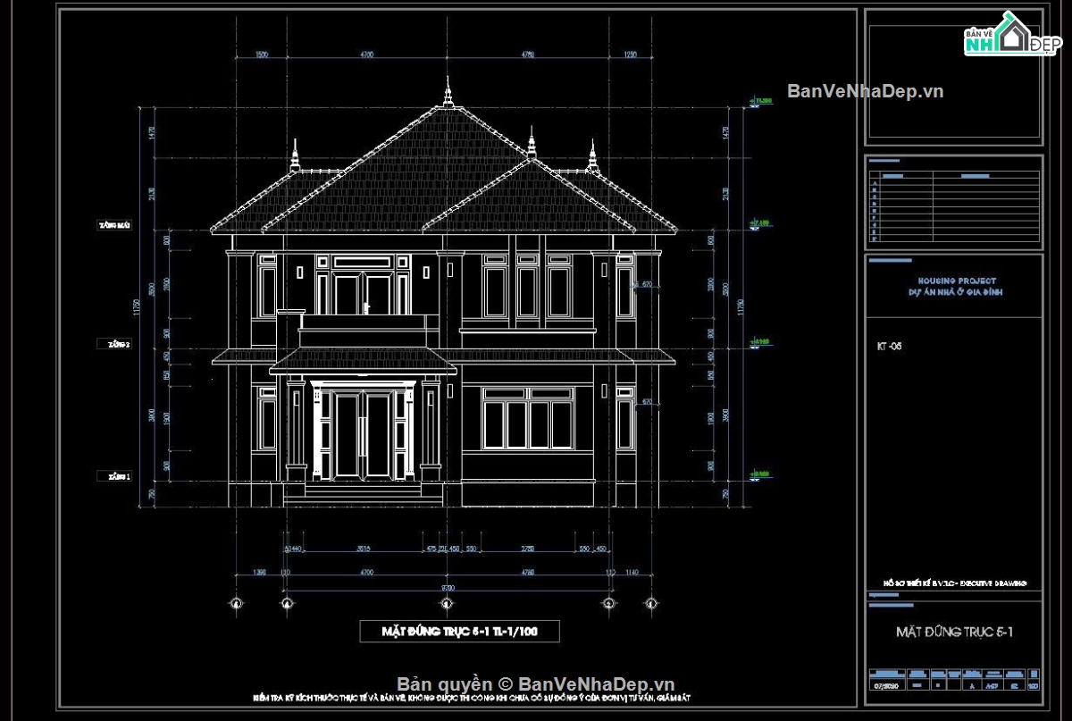 biệt thự mái Nhật,bản vẽ biệt thự 2 tầng,thiết kế biệt thự 10x12.5,nhà 2 tầng mái Nhật,biệt thự 10x12.5m