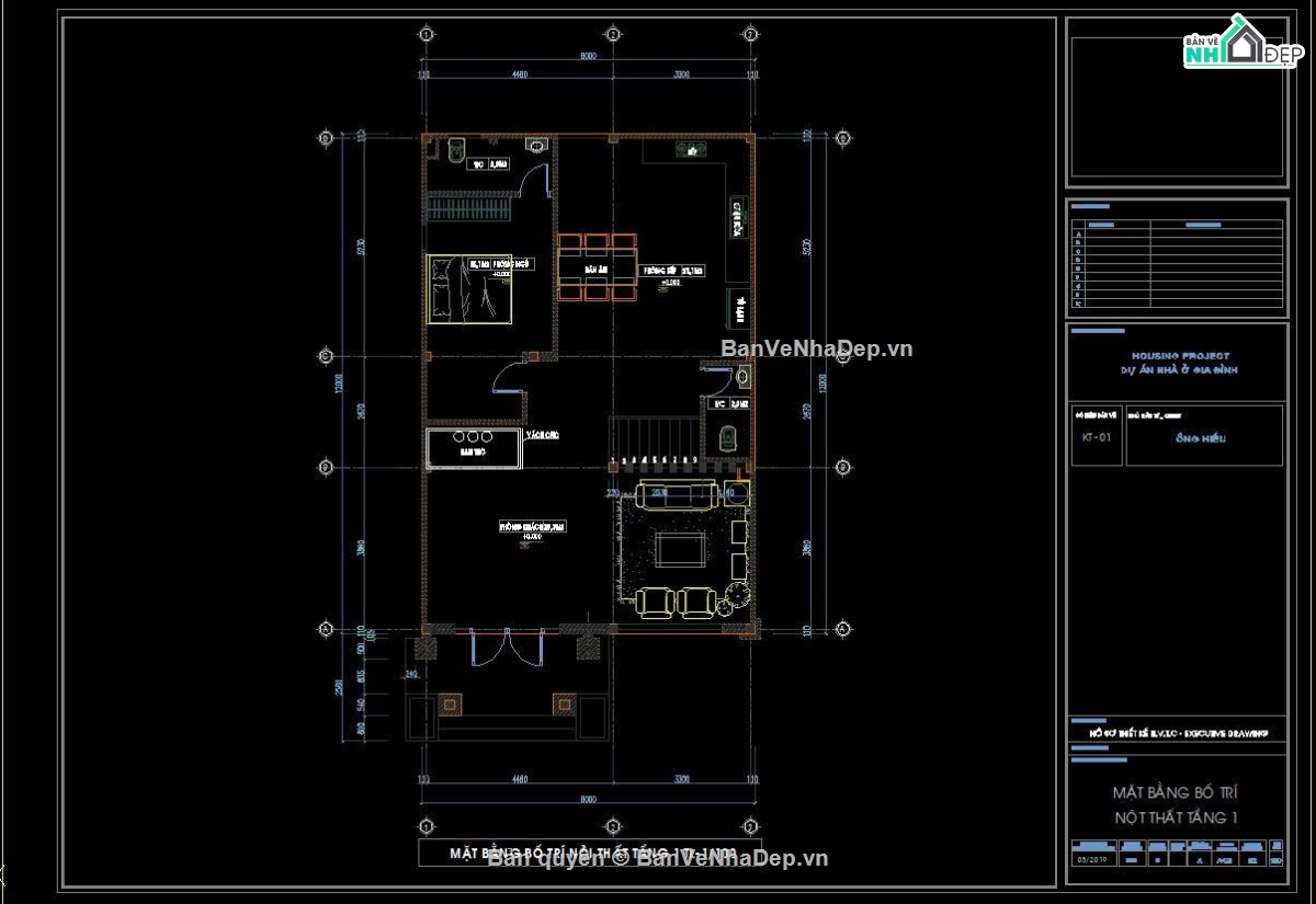 biệt thự 8x12m,bản vẽ biệt thự 8x12,biệt thự tân cổ điển 2 tầng,Bản vẽ biệt thự 2 tầng mái Nhật 8x12m
