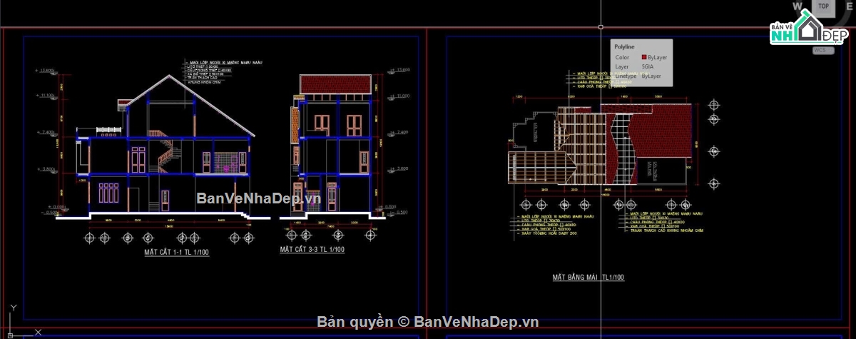 bản vẽ biệt thự phố 8x16m,biệt thự phố 3 tầng,bản vẽ biệt thự 3 tầng 8x16,biệt thự mặt tiền 8m,bản vẽ nhà 3 tầng 8x16m