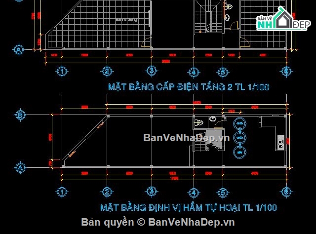 Thiết kế nhà phố,Bản vẽ nhà phố,nhà phố 3.8 x 19m,mẫu nhà phố đẹp