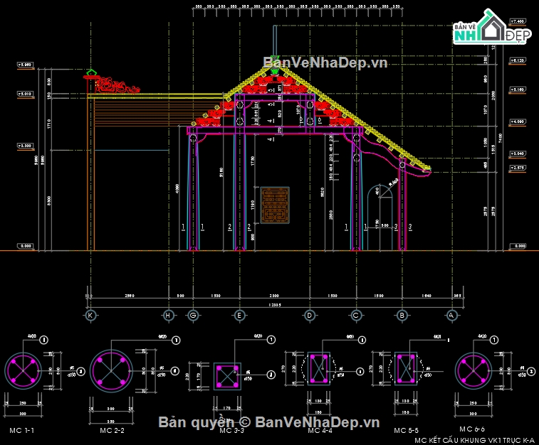 cad nhà thờ,thiết kế nhà thờ,Kiến trúc,nhà thờ,file cad