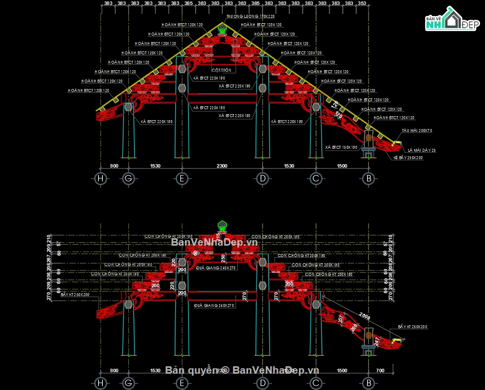 cad nhà thờ,thiết kế nhà thờ,Kiến trúc,nhà thờ,file cad