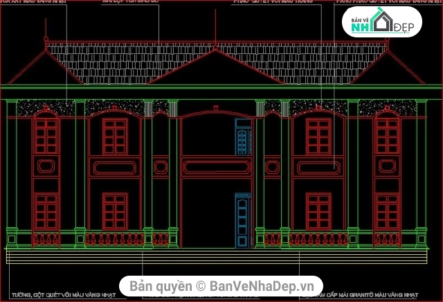 kiến trúc nhà thi hành án,kiến trúc nhà làm việc,nhà thi hành án Hà Tĩnh